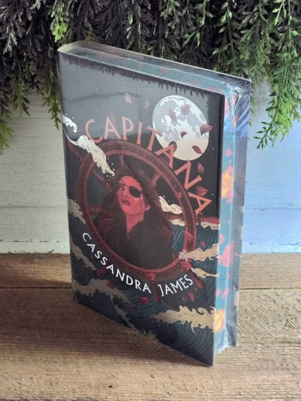 New Signed Capitana Cassandra James Illumicrate Hardcover Sprayed Edge Edition